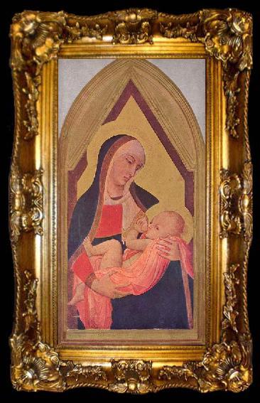 framed  Ambrogio Lorenzetti Madonna del Latte, ta009-2